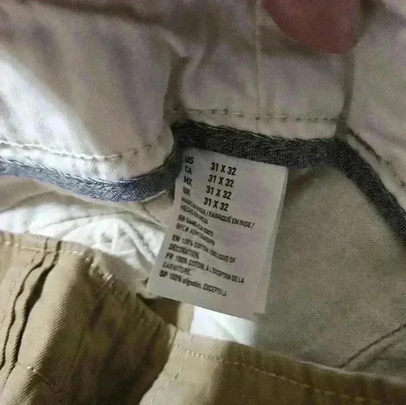 Mens American eagle dark khaki pants! - Picture 4 of 7